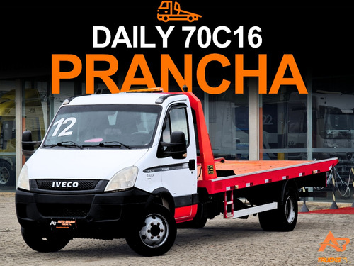 Iveco Daily 70c16 C/ Prancha (plataforma) 6m Motor C/ 300km