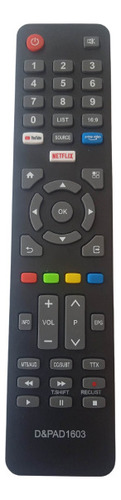 Control Remoto Tv Vizzion Smart Tv Model Le32df20