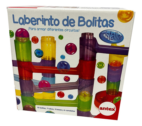 Juego De Mesa Laberinto De Bolitas Cristalino 3324 Antex 