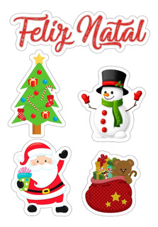 Topper Para Bolo Natal | MercadoLivre 📦 Topper Para Bolo Natal | MercadoLivre 📦