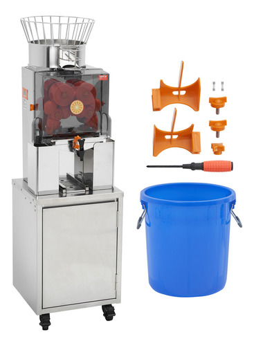Vevor Extractor De Naranjas Comercial 120 W 3 Cubos