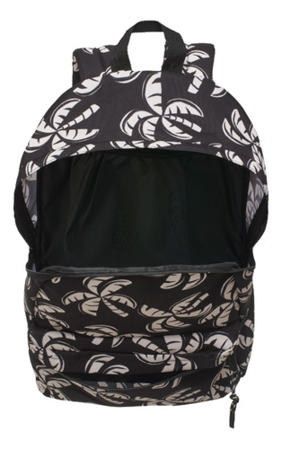 Mochila Farm Xodó Coqueirada Cor Preto