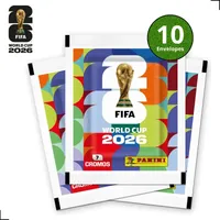 Figuritas Panini Mundial Fifa 2026 Pack X 10 Paquetes 10 Sobres Mundial