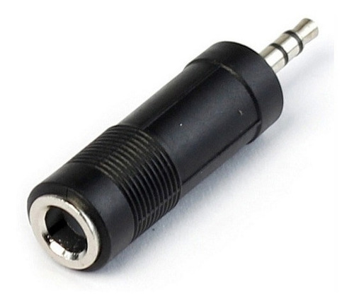 Imagen 1 de 7 de Adaptador Stereo Plug 6,5 A Mini Plug 3,5 Parquer Cuota