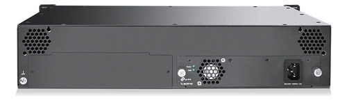 Chassi De Conversor De Mídia Preto Tp-link Tl-fc1420 De 14 S