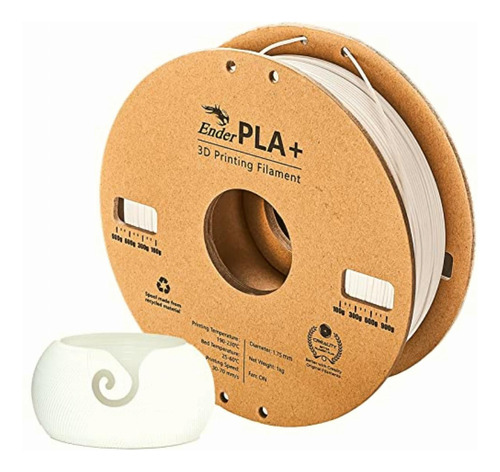 Creality Ender Filamento De Impresora 3d Pla Blanco De 0.069