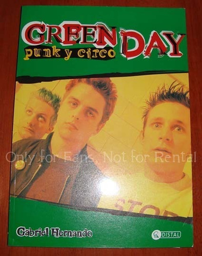 Rock Americano Green Day Punk Y Circo Gabriel Hernando 2000