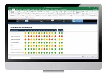 Comprar Plantilla Monitoreo Indicadores De Desempeño Kpi Version 2