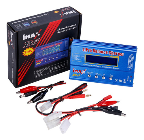 Adaptador De Cargador De Equilibrio De 80 W Para Lipo Nimh N