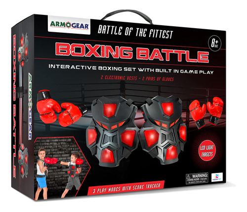 Armogear Juego De Boxeo Electrnico | Juguete De Boxeo Para A