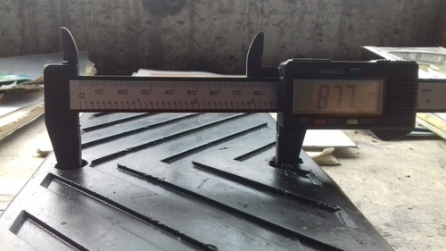 Plancha Rectangular De Goma De Desarmadora Koning