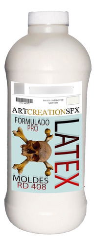 Latex Rd-408 Formulado Para Moldes 1 Lto. Densidad Gruesa 