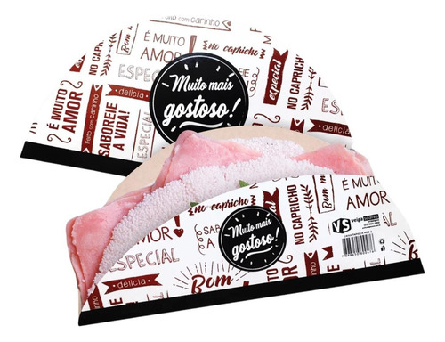 Kit 50 Caixa Tapioca Lanche Especial Lanchonetes