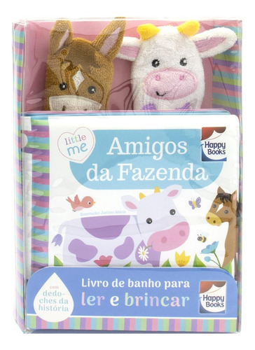 Little Me Melhores Amigos - Um Livro de Banho: Amigos da Fazenda, de Igloo Books Ltd. Happy Books Editora Ltda. em português, 2021