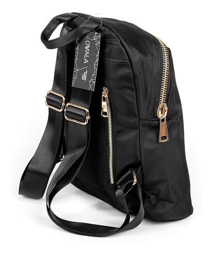 Mochila Amayra Mujer Urbana Negra Dama Original