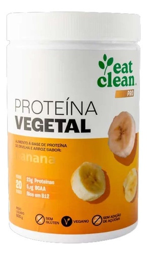 Proteína Vegetal 600g Vegana - Eat Clean