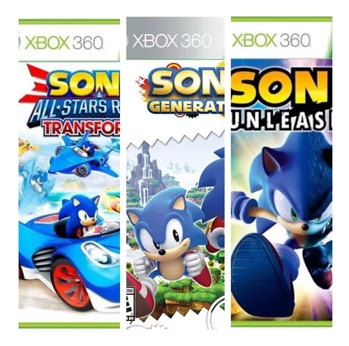 Jogos Xbox 360 transferência de Licença Mídia Digital - SONIC ALL
