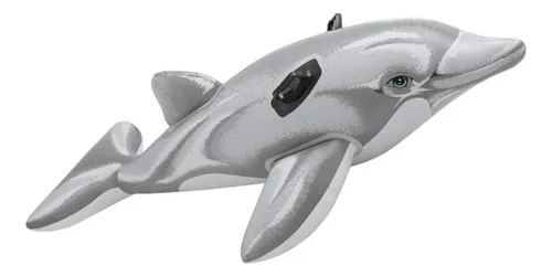 comprar Inflable De Delfin Flotador Pileta Infantil Intex 175x66 Cm