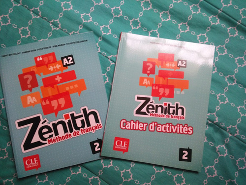 Libro Francés Zénith A2 + Cartilla De Actividades + Cd