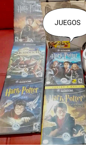 5 Juegos Harry Potter Nintendo Gamecube Impecables