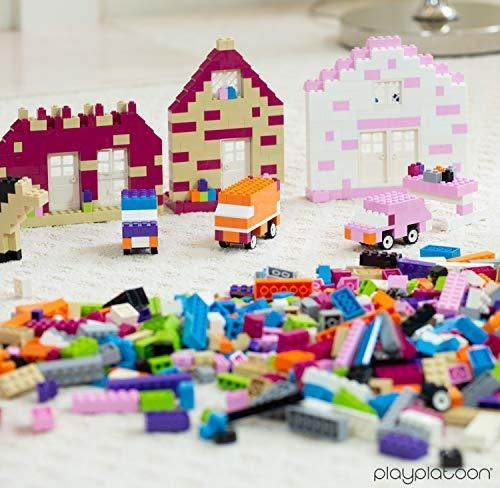 Imagen 2 de 7 de Kit De Ladrillos De Construcción De 1100 Piezas Con Piezas D