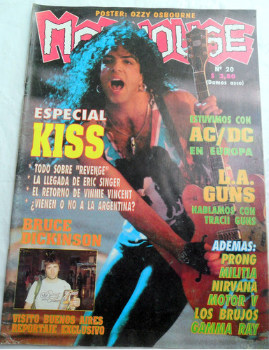 Madhouse 20 Kiss Ac Dc Nirvana Los Brujos Bruce Dickinson 