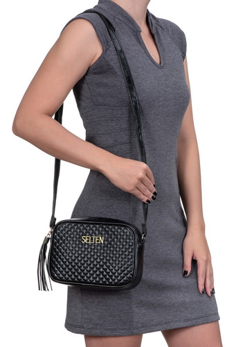 Imagem 2 de 5 de Bolsa Mini Bag Pequena Feminina Alça Lateral Selten
