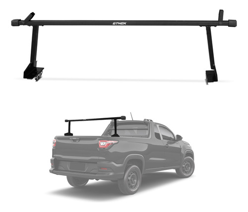 Rack De Caçamba Alto Com Orelinha Exclusivo Strada E Toro
