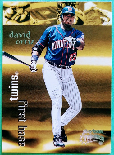David Ortiz,1.999 Skybox Thunder Minnesota Twins 