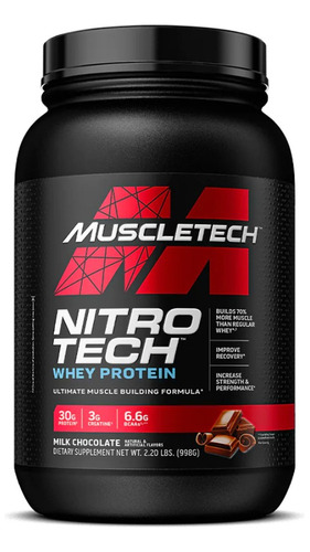 Proteina Nitro Tech Whey Muscletech 2 Lbs Importada