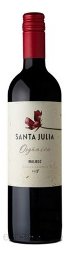 Vino Santa Julia Organica Malbec X 750ml By Bodega Zuccardi