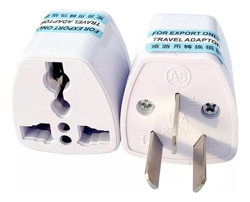 Adaptador Enchufe Viajero 3p Inglés Uk Europeo 10a Oem