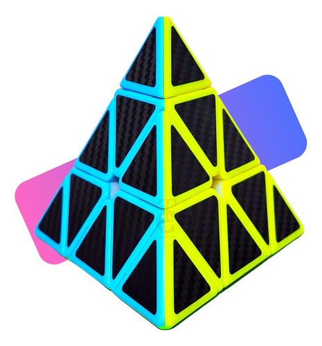 Cubo Magico Pyraminx Pirâmide Triângulo 3x3x3 Fiberzx Qiyi
