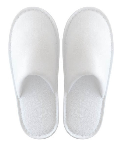 Pantuflas Blancas Personalizadas - 40 Pares 29cms