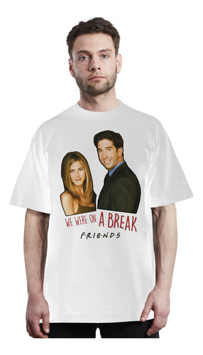 Friends - Break - Blanca -series De Culto - Polera