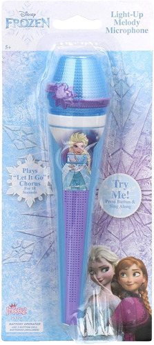 Imagen 1 de 1 de Micrófono Frozen Disney Con Luces Y Sonidos Original