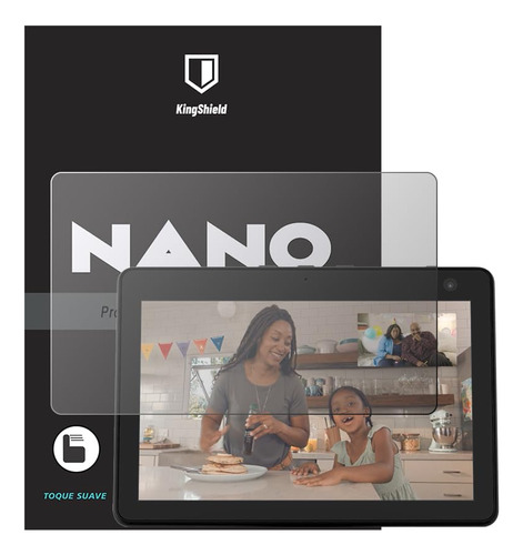 Película Amazon Echo Show 10 Kingshield Nano Vidro - Fosca