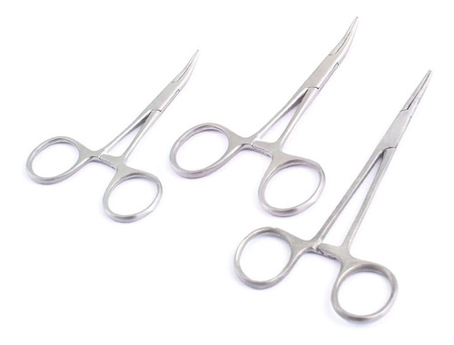 Ddp 3 Pcs Mandibula Bloqueo Assorted Mosquito Hemostat Pinza