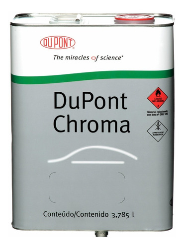 Kit Barniz Chroma Dupont 7500 Alto Solido Auto .x 8 Litros