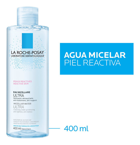 Combo X3 Agua Micellar Ultra Pieles Reactiva La Roche Posay