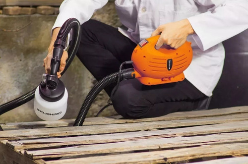 Imagen 11 de 12 de Maquina De Pintar 650w Kushiro Pistola Equipo