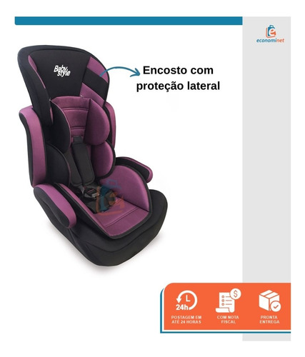 Cadeira Automovel Carro Bebe Infantil Tx 9 A 36kg Star Baby