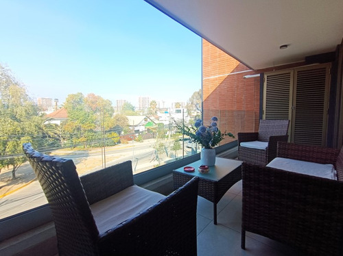 Exclusivo Depto Amoblado 1d1b1e1b Amplia Terraza Despejada