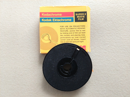 Carrete De Cinta Super 8 Kodak Ekta Chrome (caducada) (Usado)