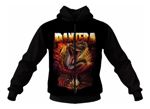 Campera Pantera Metal Rock Bandas Excelentes Unicas