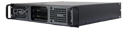 Amplificador Cleversound Xl 11000 A 4600w Por Canal A 2 Ohm Color Negro Potencia De Salida Rms 2000 W