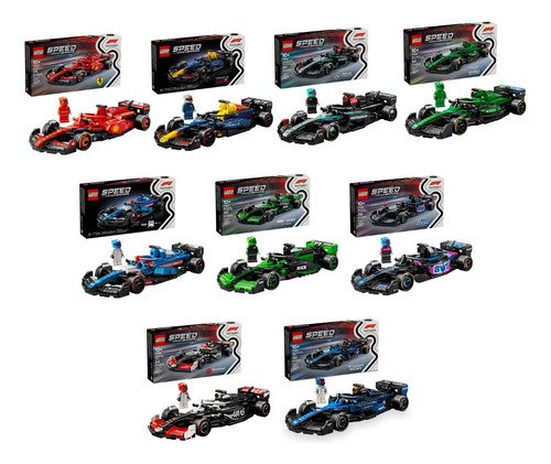 Lego 77243-51 Colección F1 Speed Champions 10 Sets