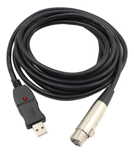 Imagen 1 de 7 de Cable De Micrófono Usb Cable De Conexión De Mic Cable De