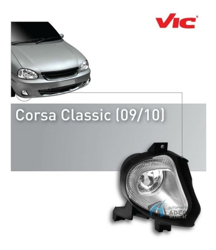 Faro Auxiliar Corsa Classic 2000/... Original Vic