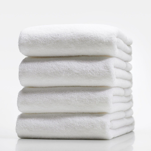 Imagen 1 de 3 de Toalla De Cuerpo Toallas De Baño Blanca Hotel Fina Mediana
